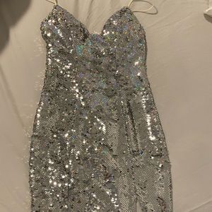 Princess Polly Sequin Mini Dress